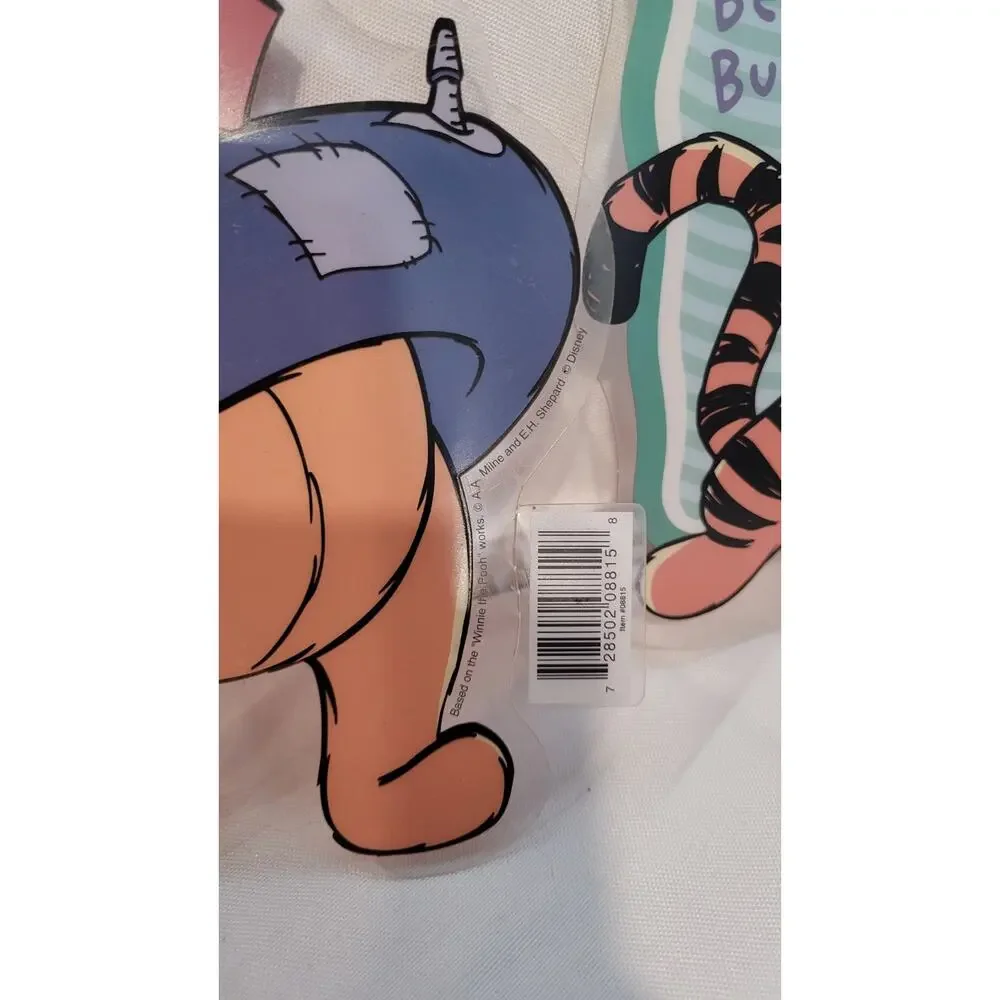 Vintage Disney Winnie the Pooh Color Clings Window Clings Lot of 7 Pooh...